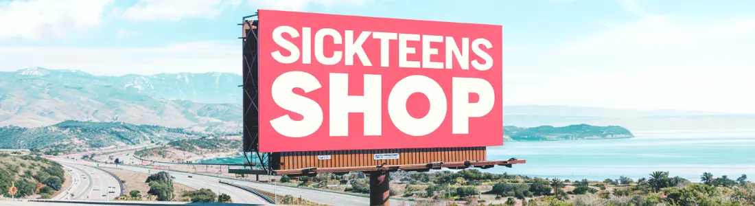 Banner for SICKTEENS SHOP